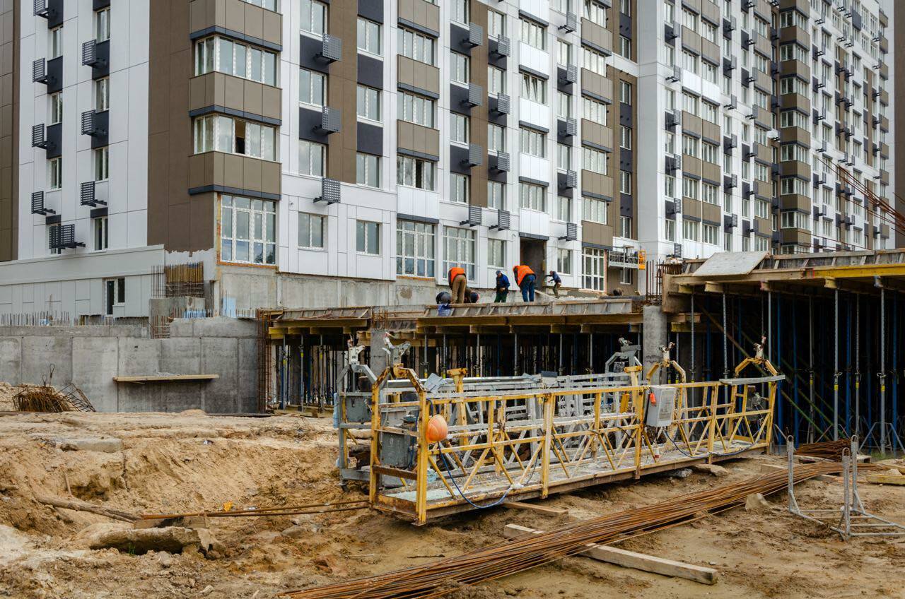 Хід будівництва ЖК Святобор, жовт, 2021 рік