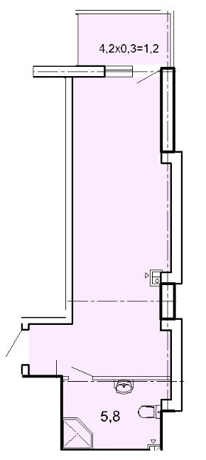 1-комнатная 31.2 м² в ЖК Акрополь от 30 950 грн/м², Одесса