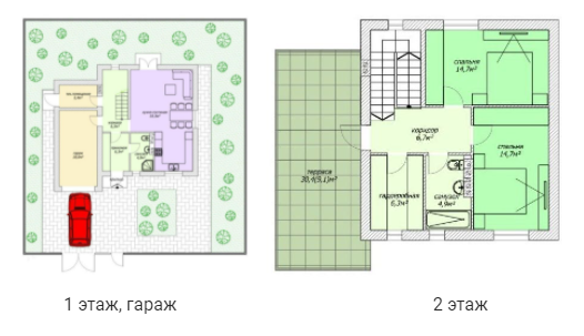 Дуплекс 130.6 м² в КГ Светлый Совиньон от 30 322 грн/м², пгт Таирово