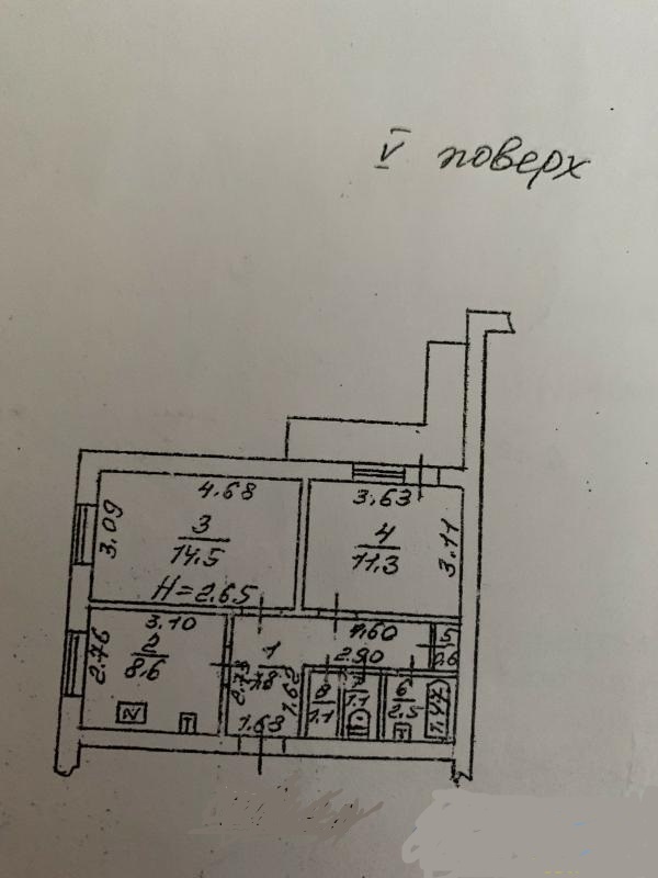 Продаж 2-кімнатної квартири 50 м², Грушевского Михаила вул., 50А