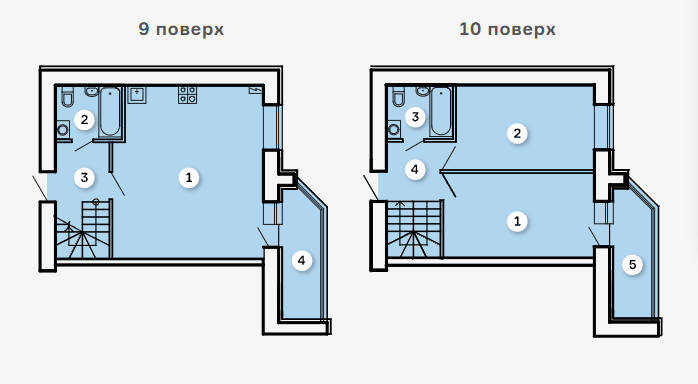 Дворівнева 80.85 м² в ЖК Kvartal від 21 900 грн/м², Запоріжжя