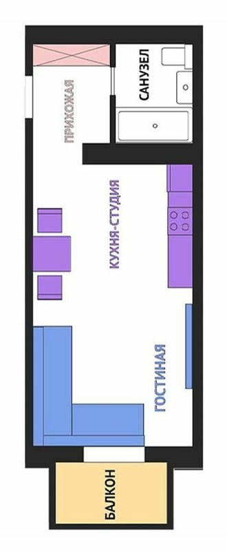 1-комнатная 30.2 м² в ЖК Воробьевы горы Family от 23 000 грн/м², Харьков