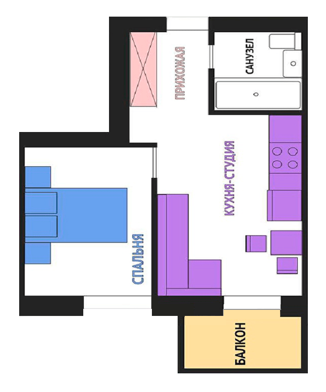 1-комнатная 33 м² в ЖК Воробьевы горы Family от 23 000 грн/м², Харьков