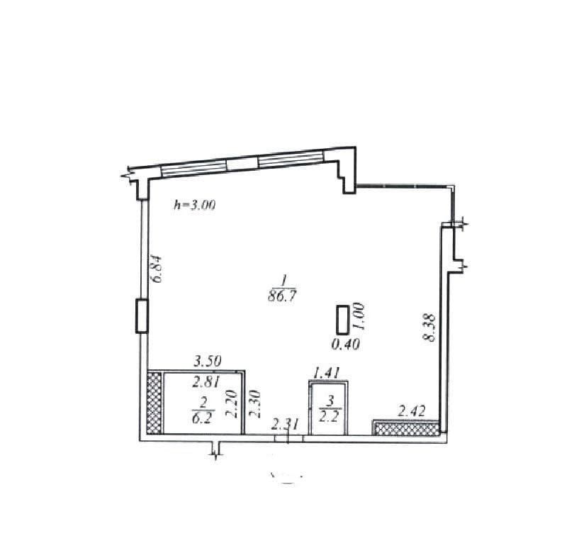 Продажа 3-комнатной квартиры 95 м², Симеизская ул.