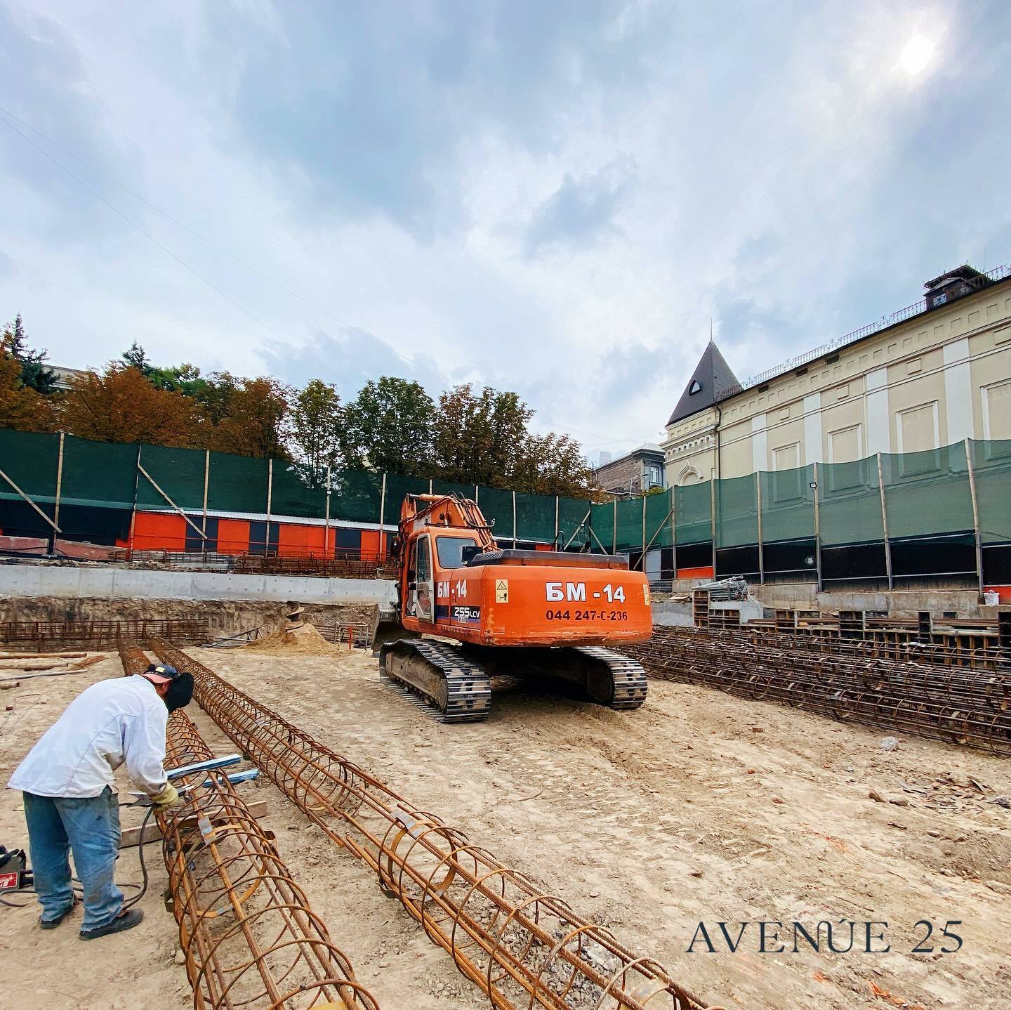 Хід будівництва ЖК Avenue 25, серп, 2021 рік