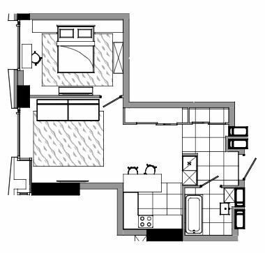 1-кімнатна 52.82 м² в БФК MAYAK від 37 450 грн/м², Дніпро