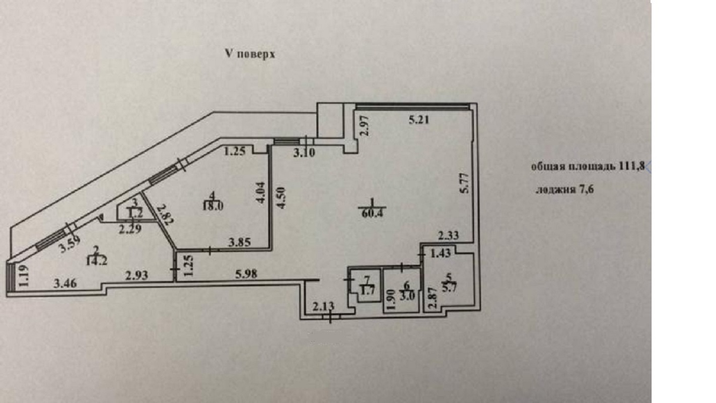 Продаж 1-кімнатної квартири 44.61 м², Французский бул., 85/5