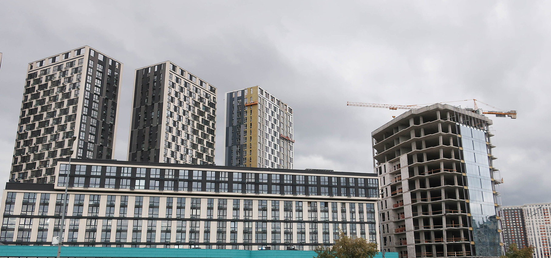 Хід будівництва ЖК Славутич 2.0, вер, 2021 рік