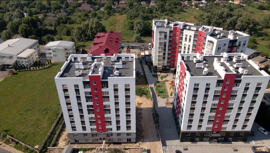 Ход строительства ЖК Родной, сен, 2021 год