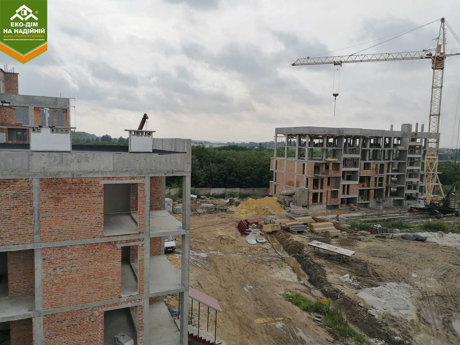Ход строительства ЖК Эко-дом на Надежной, сен, 2021 год