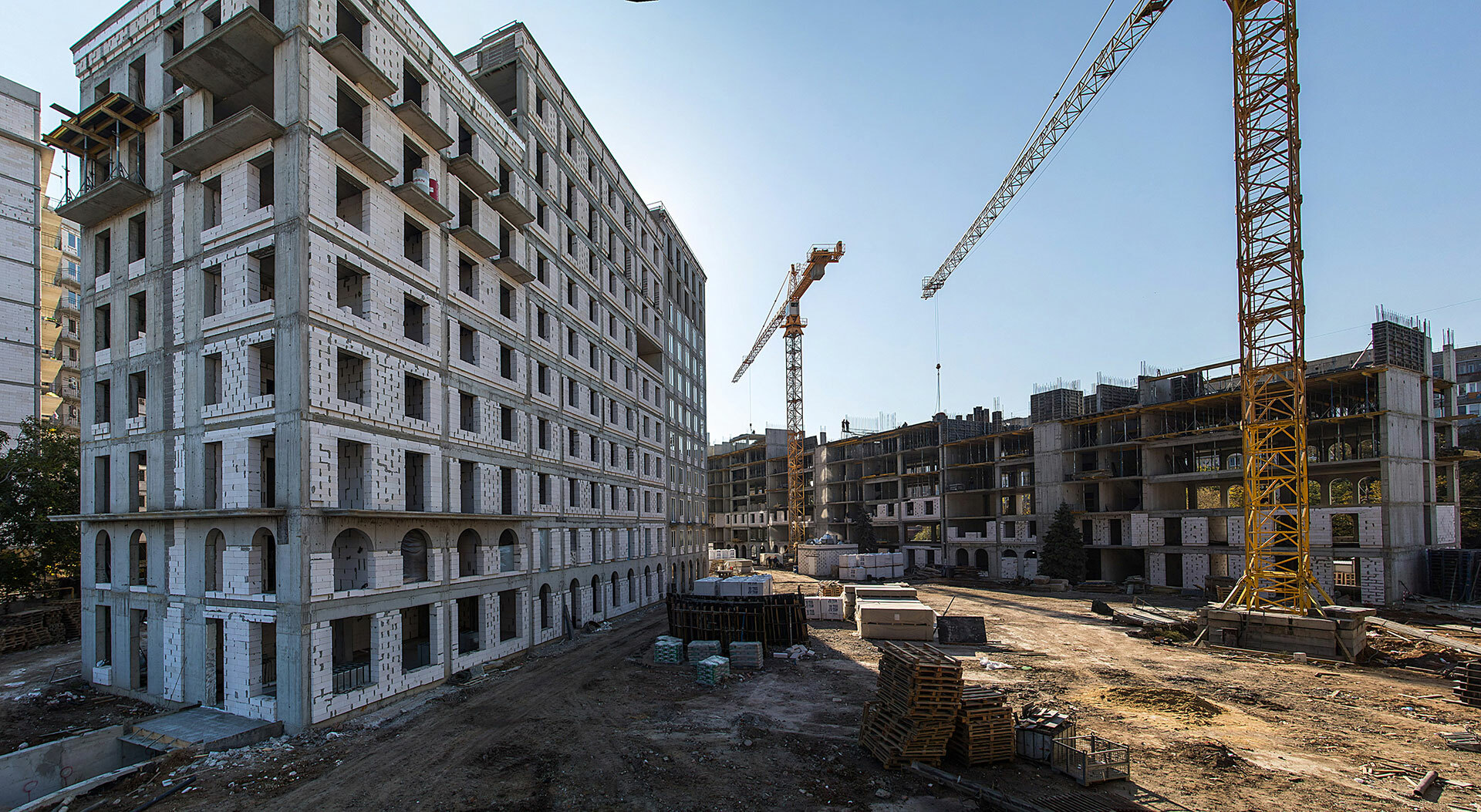 Ход строительства ЖК Via Roma, окт, 2021 год