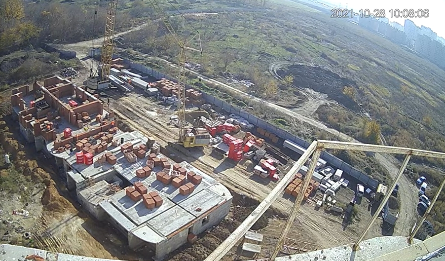 Хід будівництва ЖК Теплий дім, жовт, 2021 рік