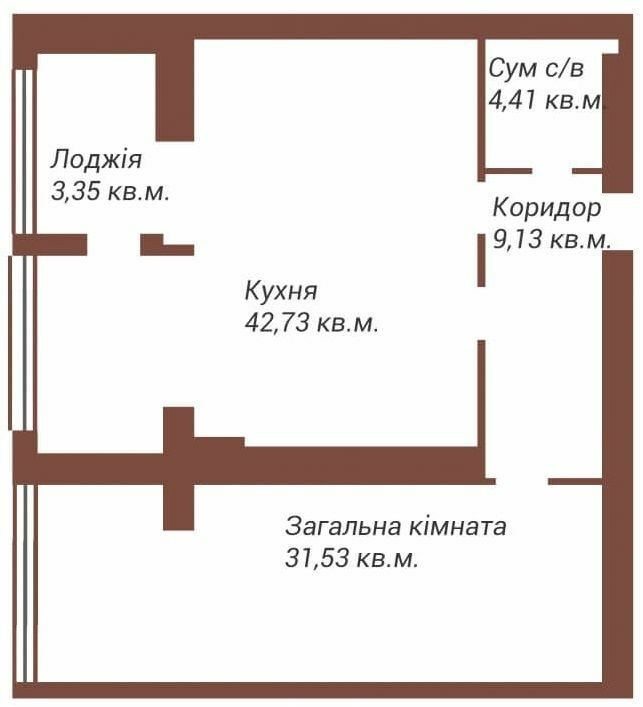 2-кімнатна 91.15 м² в ЖК Art House від 23 500 грн/м², Чернігів