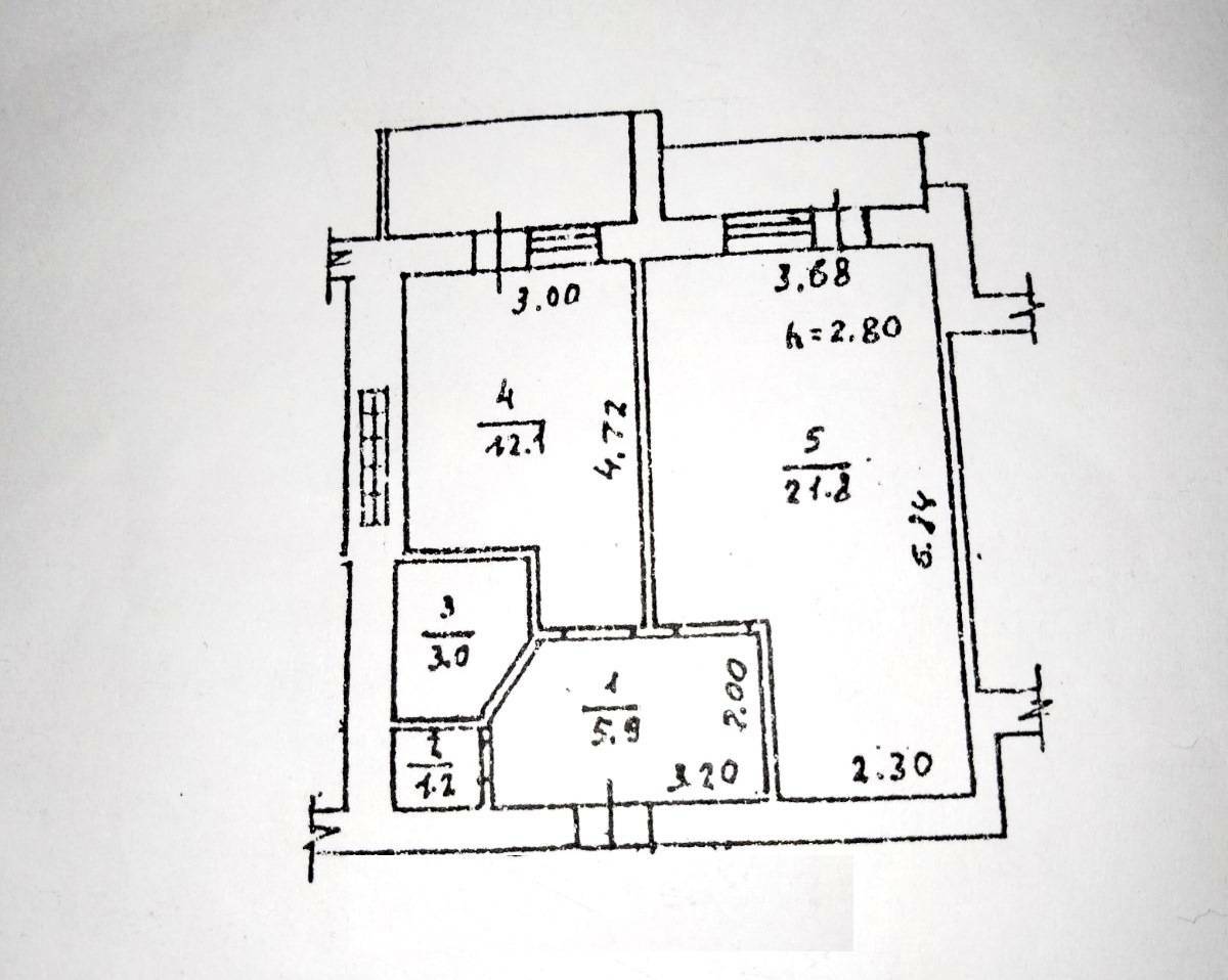 Продаж 1-кімнатної квартири 48 м², Академіка Сахарова вул.