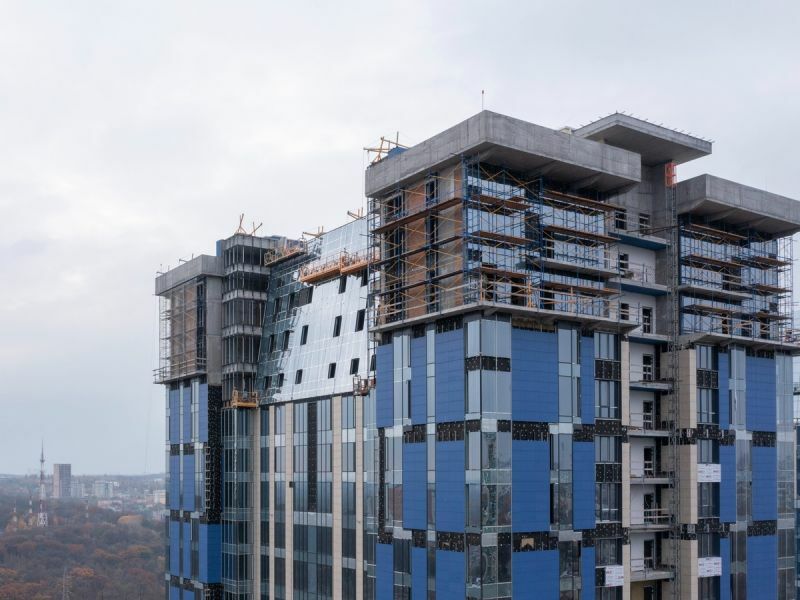 Хід будівництва ЖК Edelweiss House, жовт, 2021 рік