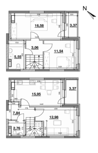 Дворівнева 83 м² в ЖК OK`LAND від 28 406 грн/м², Київ