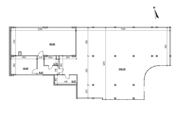 Приміщення вільного призначення 351.36 м² в ЖК Велика Британія від 28 655 грн/м², Львів