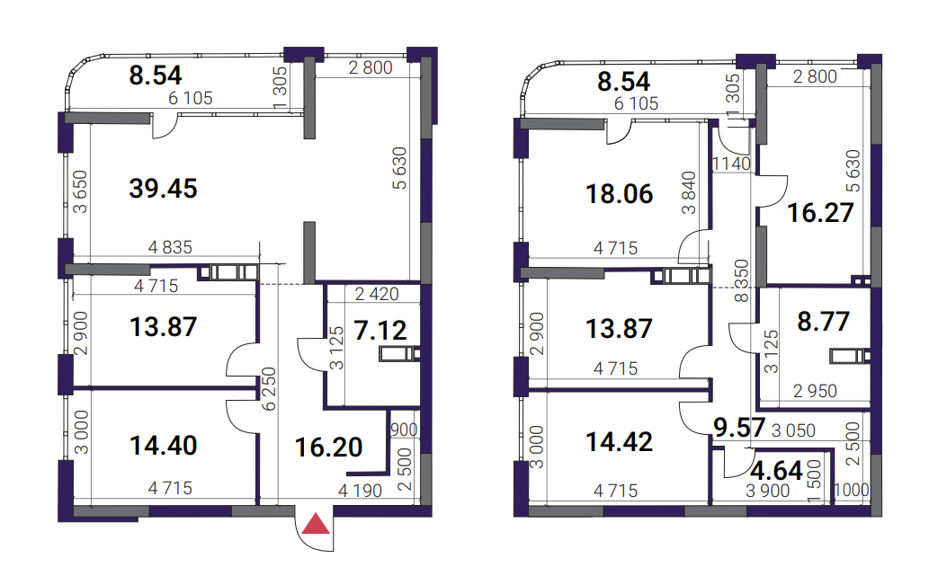 Дворівнева 193.72 м² в ЖК Great від 26 393 грн/м², Київ