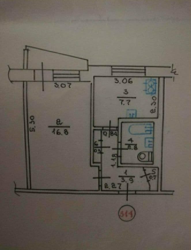 Продажа 1-комнатной квартиры 33 м², Гвардейцев Широнинцев ул., 102