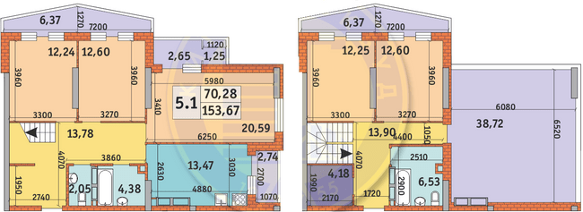 Дворівнева 153.67 м² в ЖК LAKE HOUSE від 32 850 грн/м², Київ