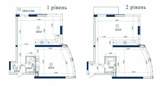 2-кімнатна 180.32 м² в ЖК Володимирський від 79 900 грн/м², Київ