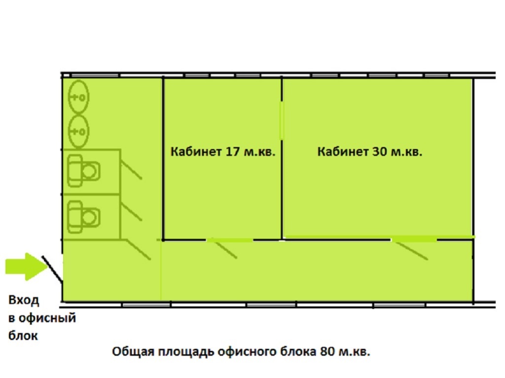 Аренда офиса 120 м², Новоконстантиновская ул., 1В