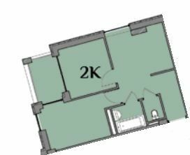 2-кімнатна 36.7 м² в ЖК Гринвіч Парк від 17 850 грн/м², с. Ілічанка