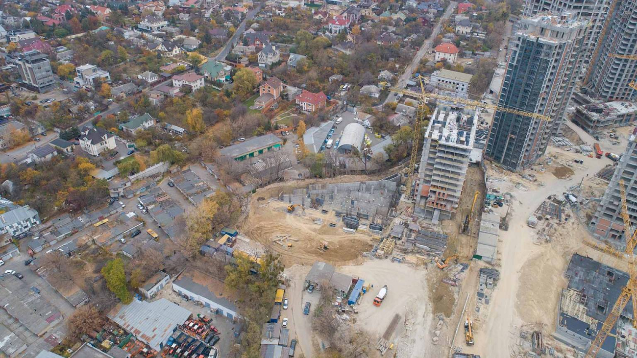 Хід будівництва ЖК Nordica Residence, жовт, 2021 рік