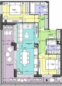 2-кімнатна 76.6 м² в ЖК Файна Таун від 60 300 грн/м², Київ