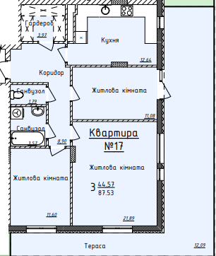 3-кімнатна 84 м² в ЖК Globus Elite від 64 950 грн/м², Львів
