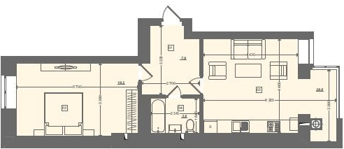 1-кімнатна 54.8 м² в ЖК Rubicon City від 18 600 грн/м², м. Винники