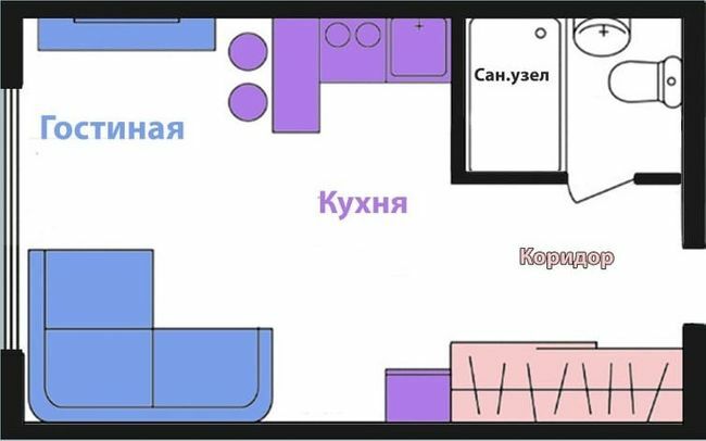 1-комнатная 22.8 м² в ЖК Воробьевы горы на полях-3 от 21 700 грн/м², Харьков