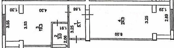 2-комнатная 51.4 м² в ЖК Муромец от 27 350 грн/м², Харьков