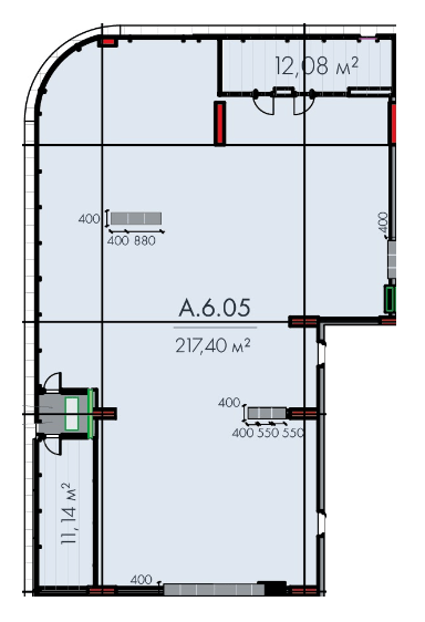 Свободная планировка 217.4 м² в ЖК Avenue 25 от 49 250 грн/м², Днепр