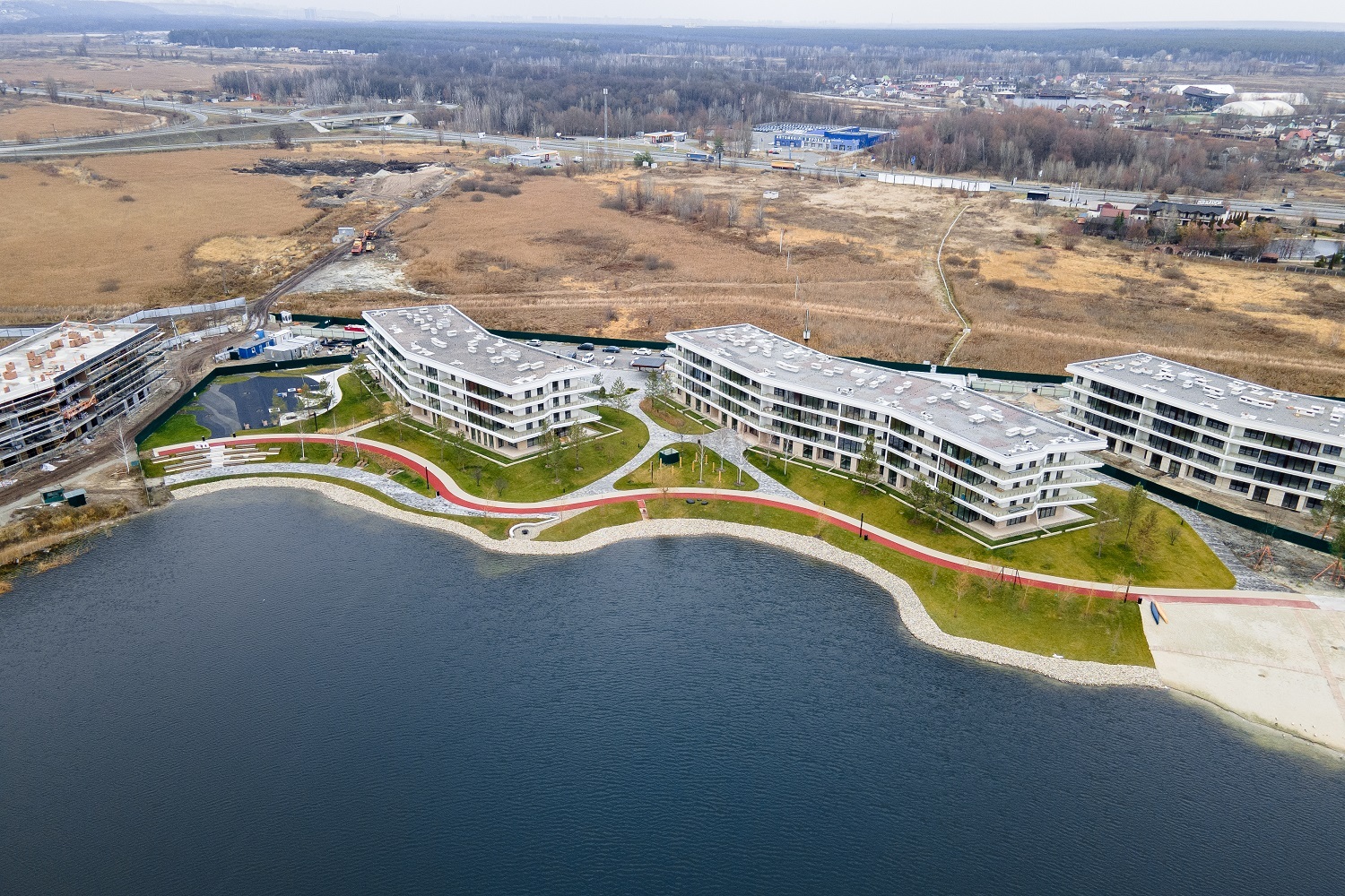 Хід будівництва ЖК Park Lake City, лист, 2021 рік