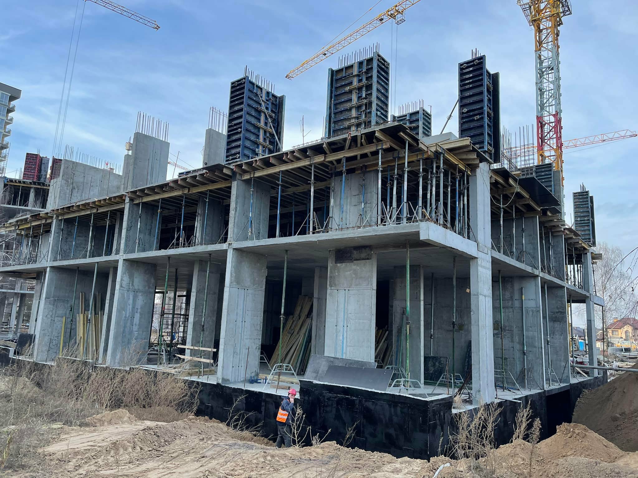 Хід будівництва ЖК Krona Park II, лист, 2021 рік