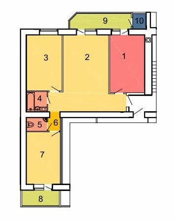 3-кімнатна 97.3 м² в ЖК Нікола-Град від 18 600 грн/м², Миколаїв