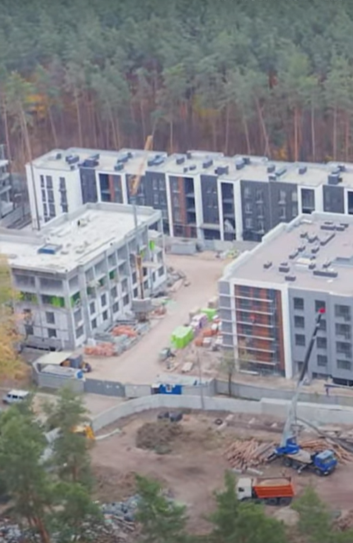 Ход строительства ЖК Forest Park, дек, 2021 год