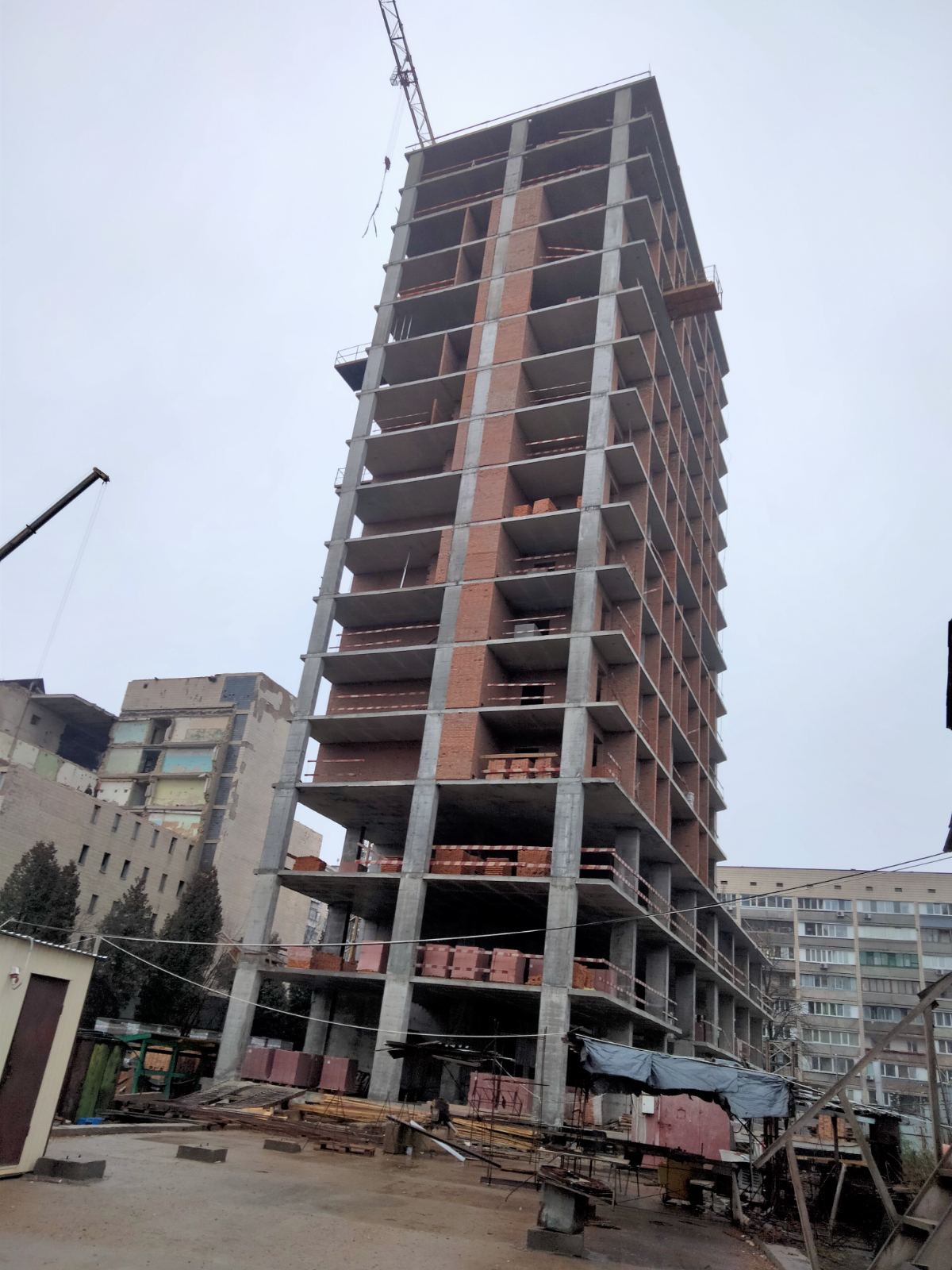 Ход строительства ЖК Philadelphia Concept House, дек, 2021 год