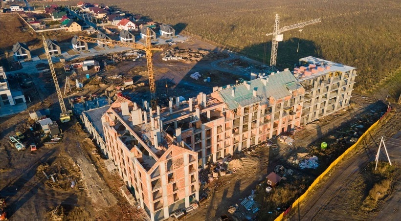 Ход строительства ЖК Амстердам, ноя, 2021 год