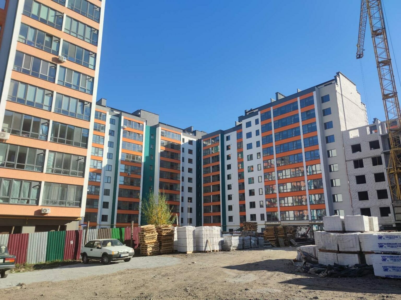 Хід будівництва ЖК Мрія на Покровській, лист, 2021 рік