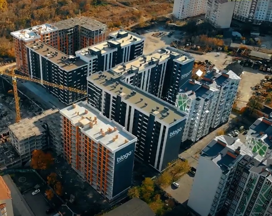 Хід будівництва ЖК Comfort Park, жовт, 2021 рік