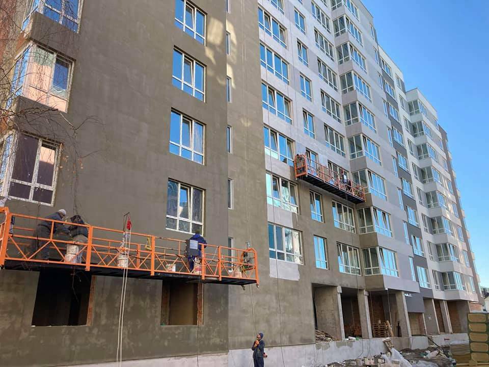 Ход строительства ЖК Олимп, ноя, 2021 год