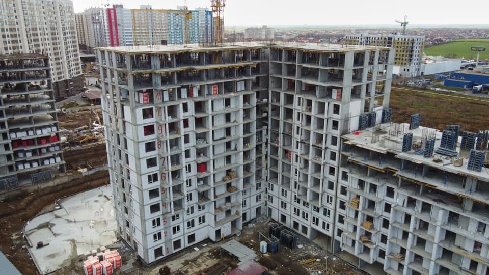 Хід будівництва ЖК Акварель-8, груд, 2021 рік