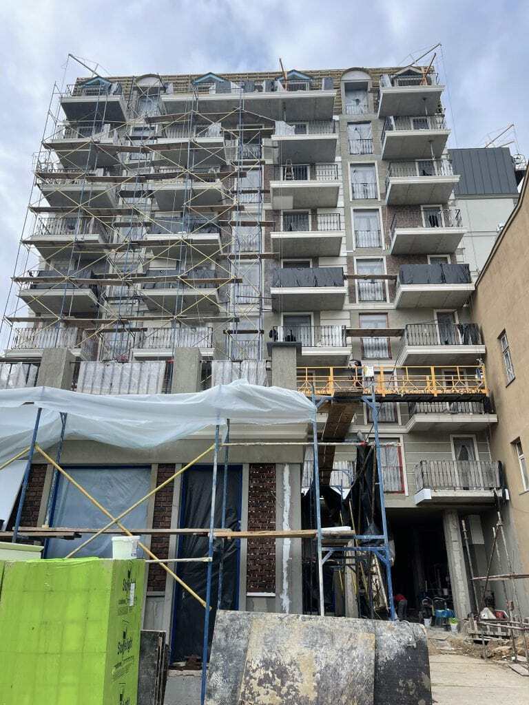 Ход строительства ЖК Дом на Мещанской, окт, 2021 год
