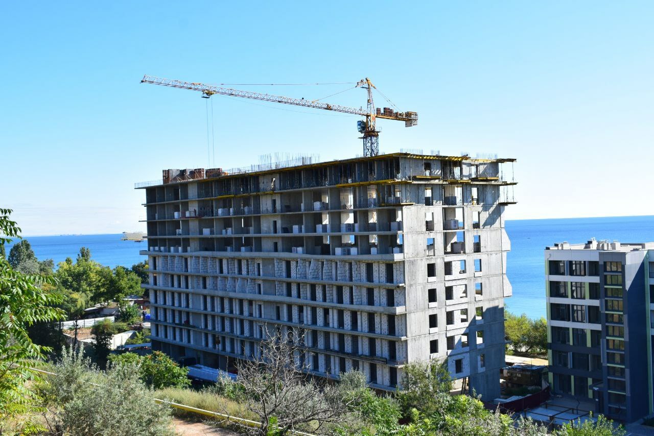 Ход строительства Апарт-комплекс Калипсо, сен, 2021 год
