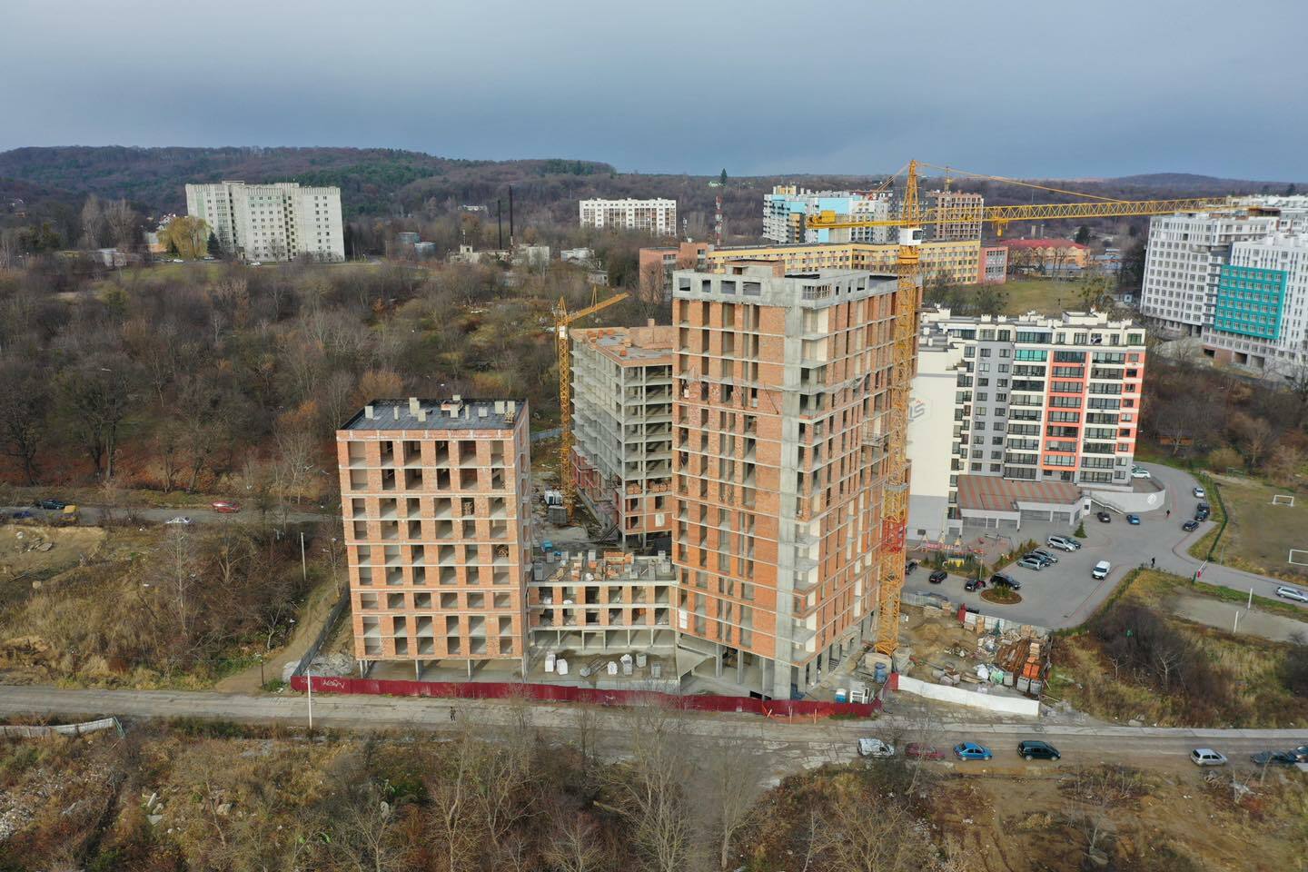 Ход строительства ЖК ARTHOUSE park, ноя, 2021 год