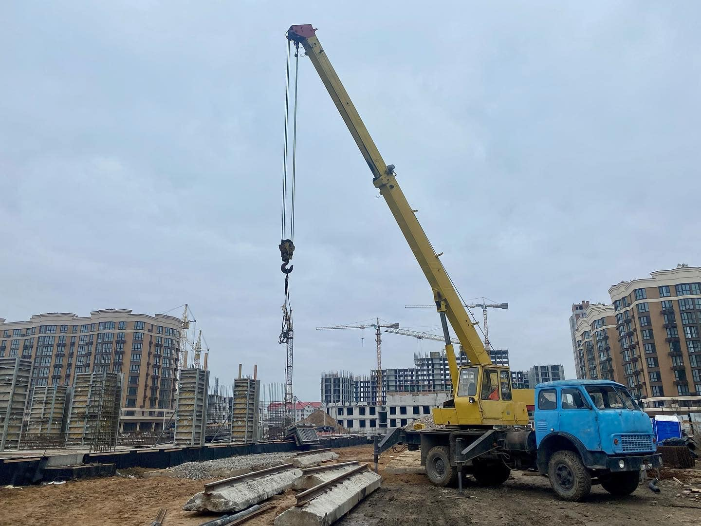 Ход строительства ЖК Sofia Nova, ноя, 2021 год