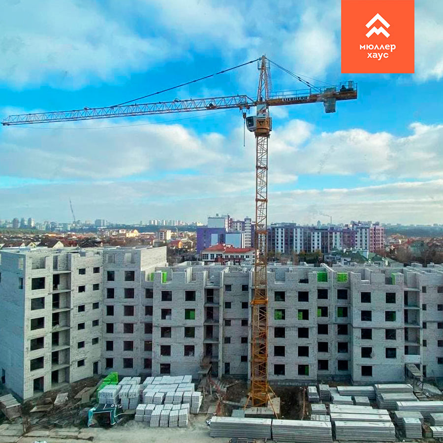 Хід будівництва ЖК Мюллер Хаус, лист, 2021 рік