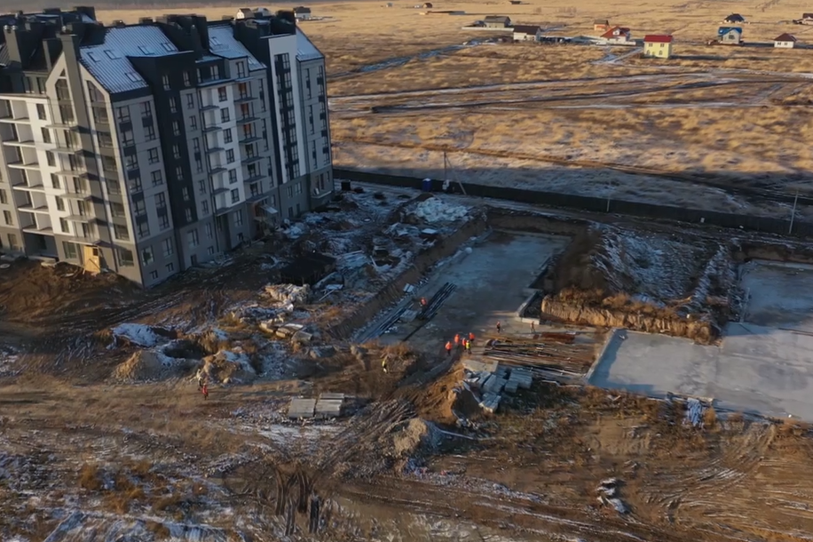 Ход строительства ЖК Park Residence, ноя, 2021 год